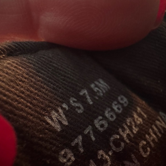 Sperry Red and Black Top-Sider Size 7.5 - Picture 9 of 14